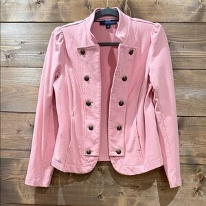 Tommy Hilfiger Pink Double-Breasted Blazer